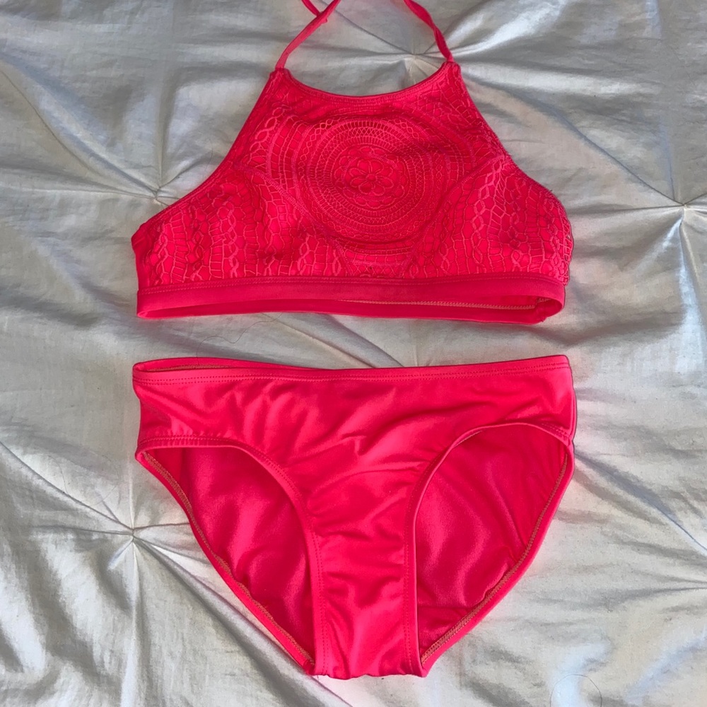 justice halter bikini